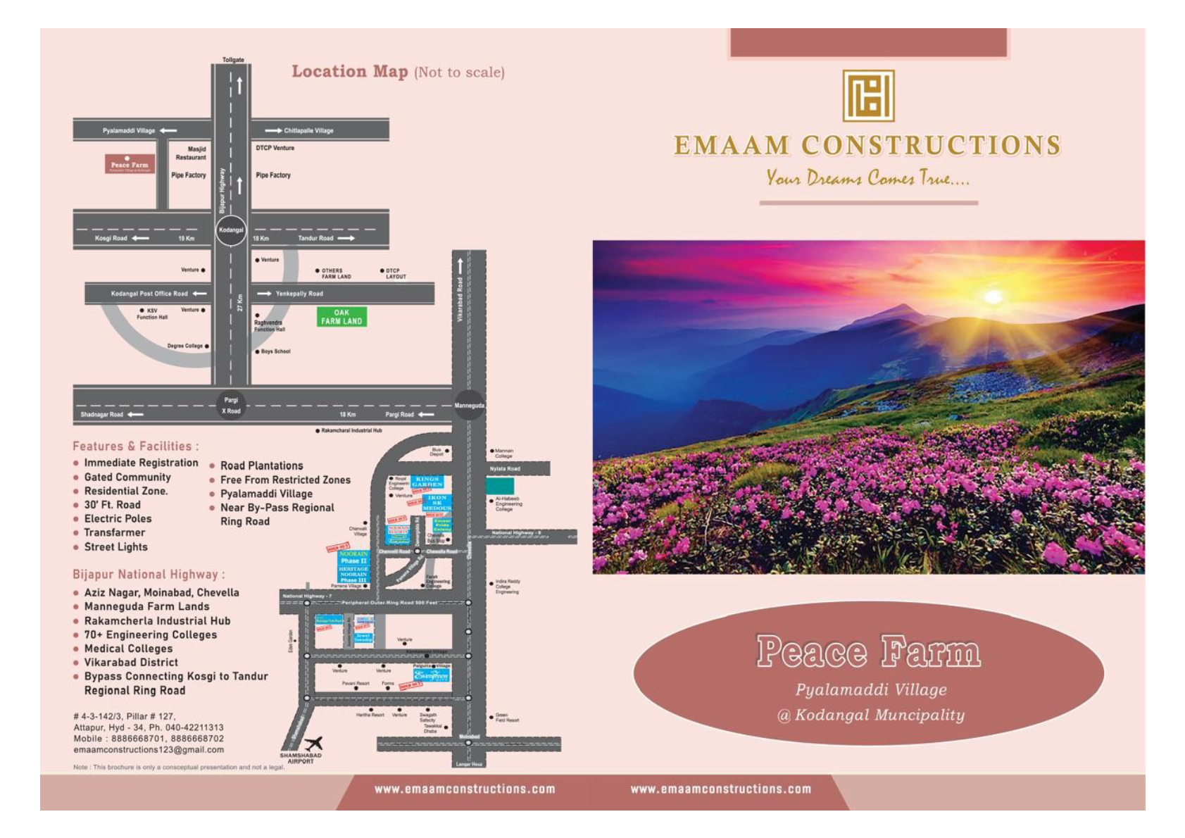 Peace Farm Brochure